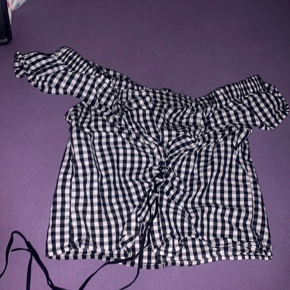 a shirt that is a little cropped